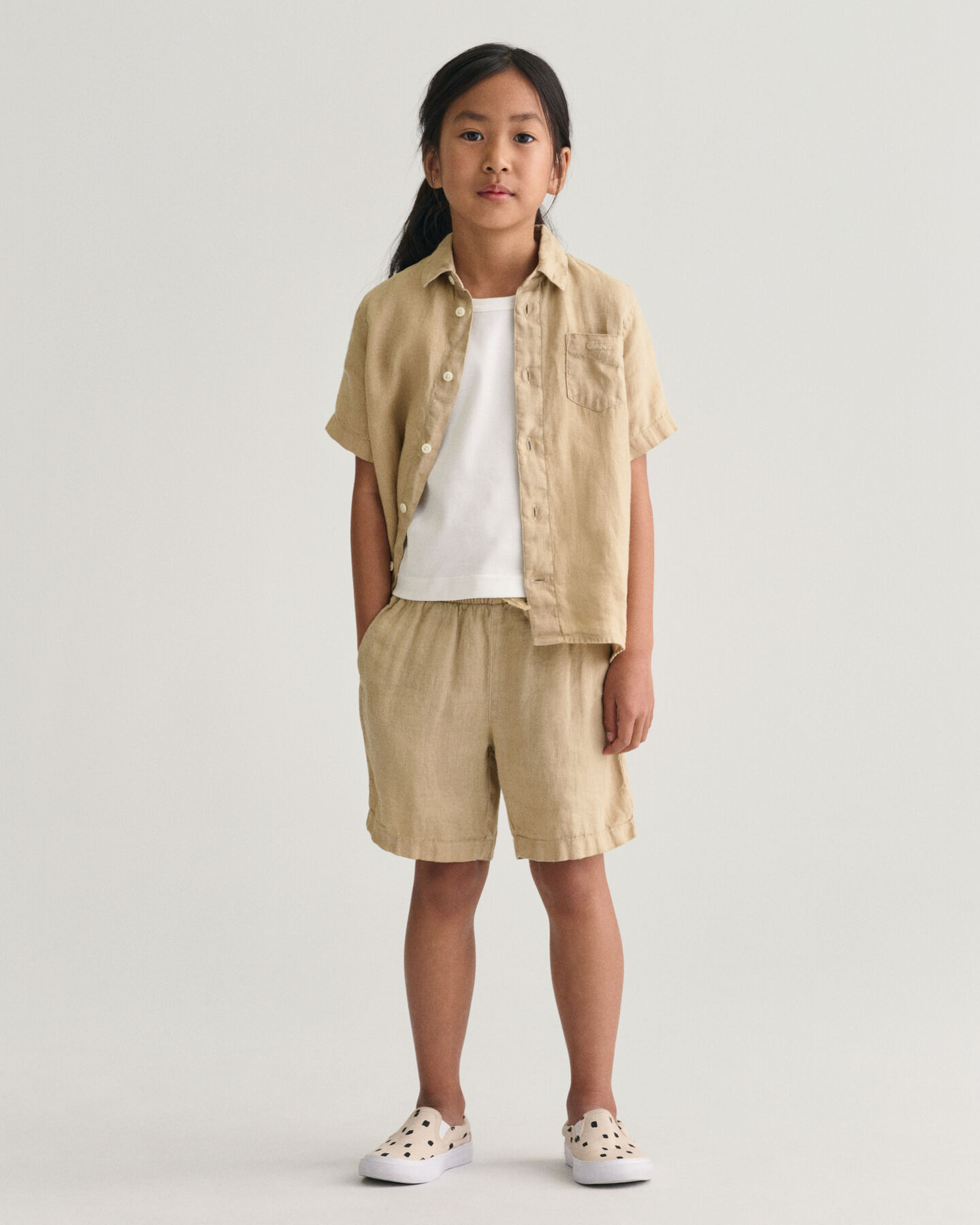 Kids linneshorts