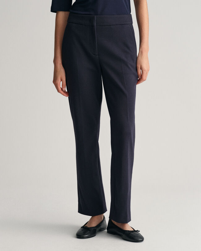 Cigarettbyxor i jersey