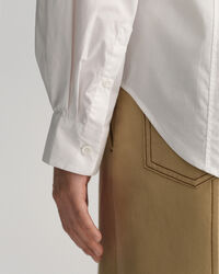 Regular fit skjorta med insnitt