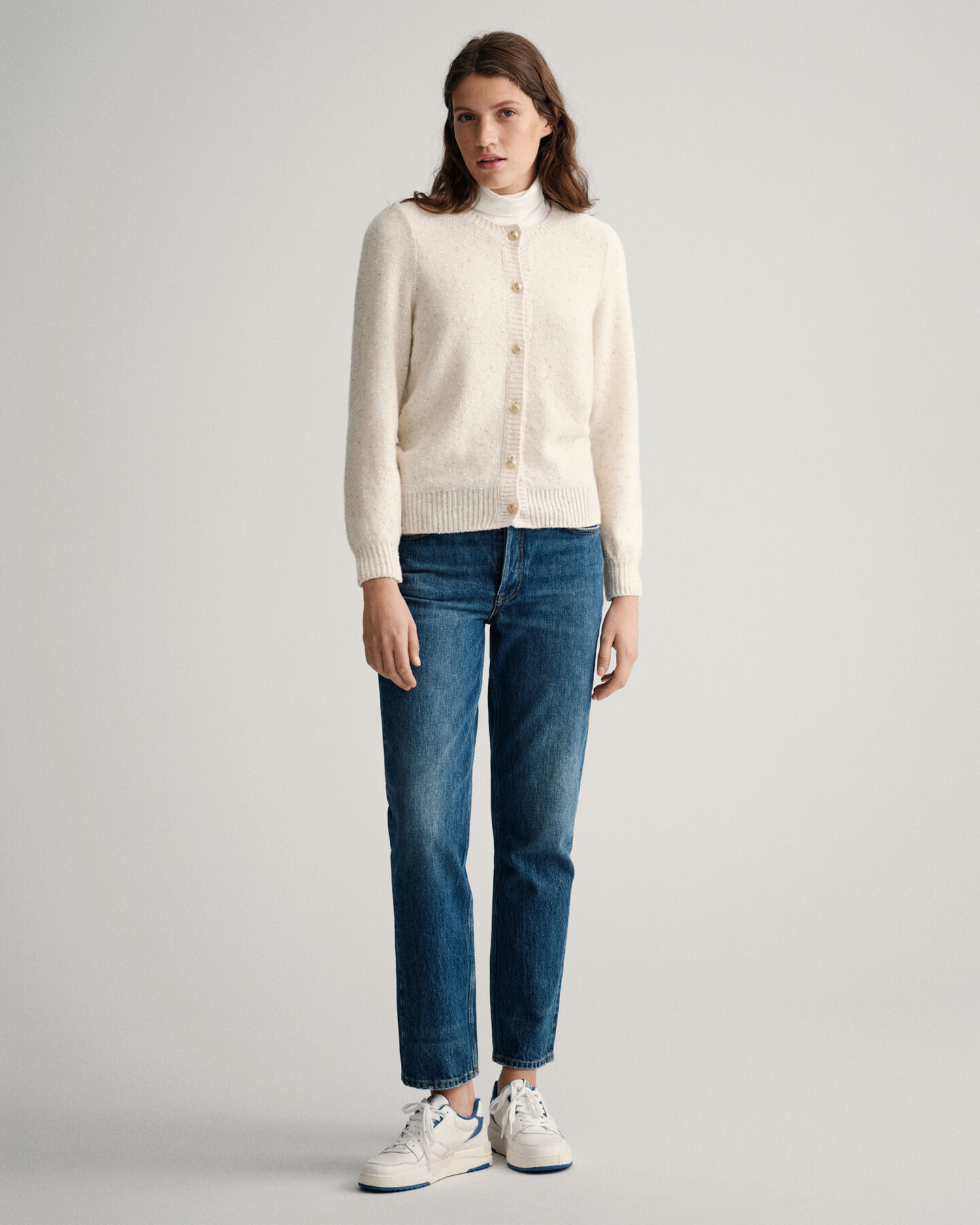 Sparkling crew neck kofta