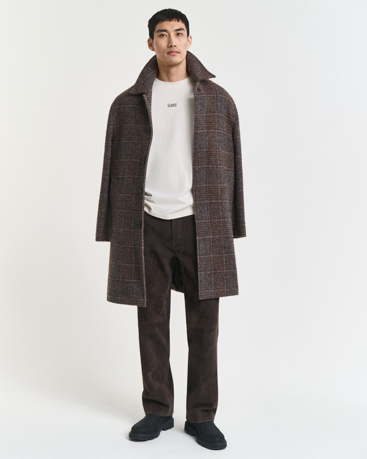 T-shirt med litet märke