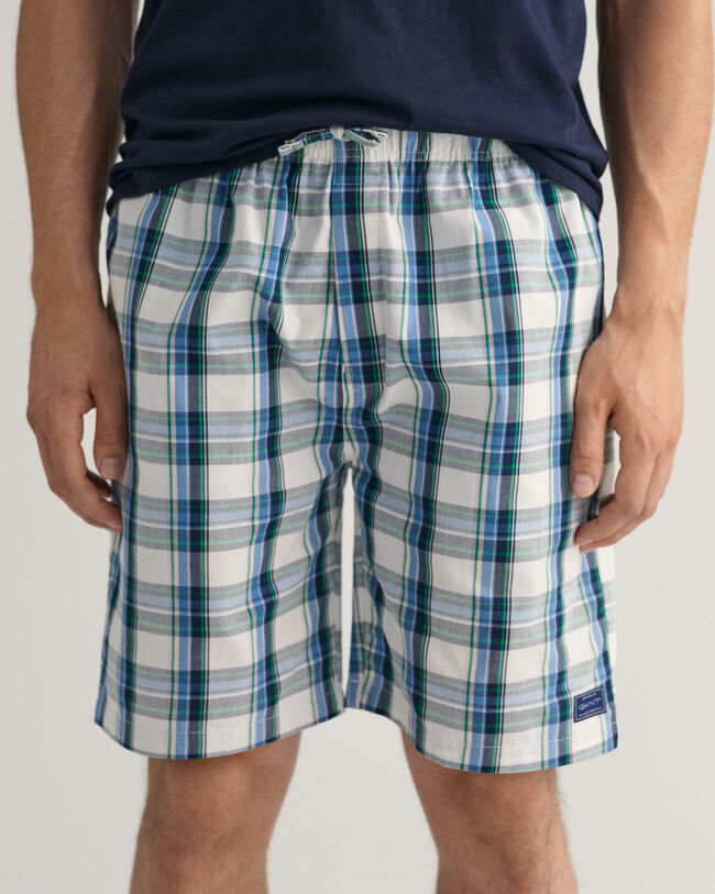 Rutiga pyjamasshorts