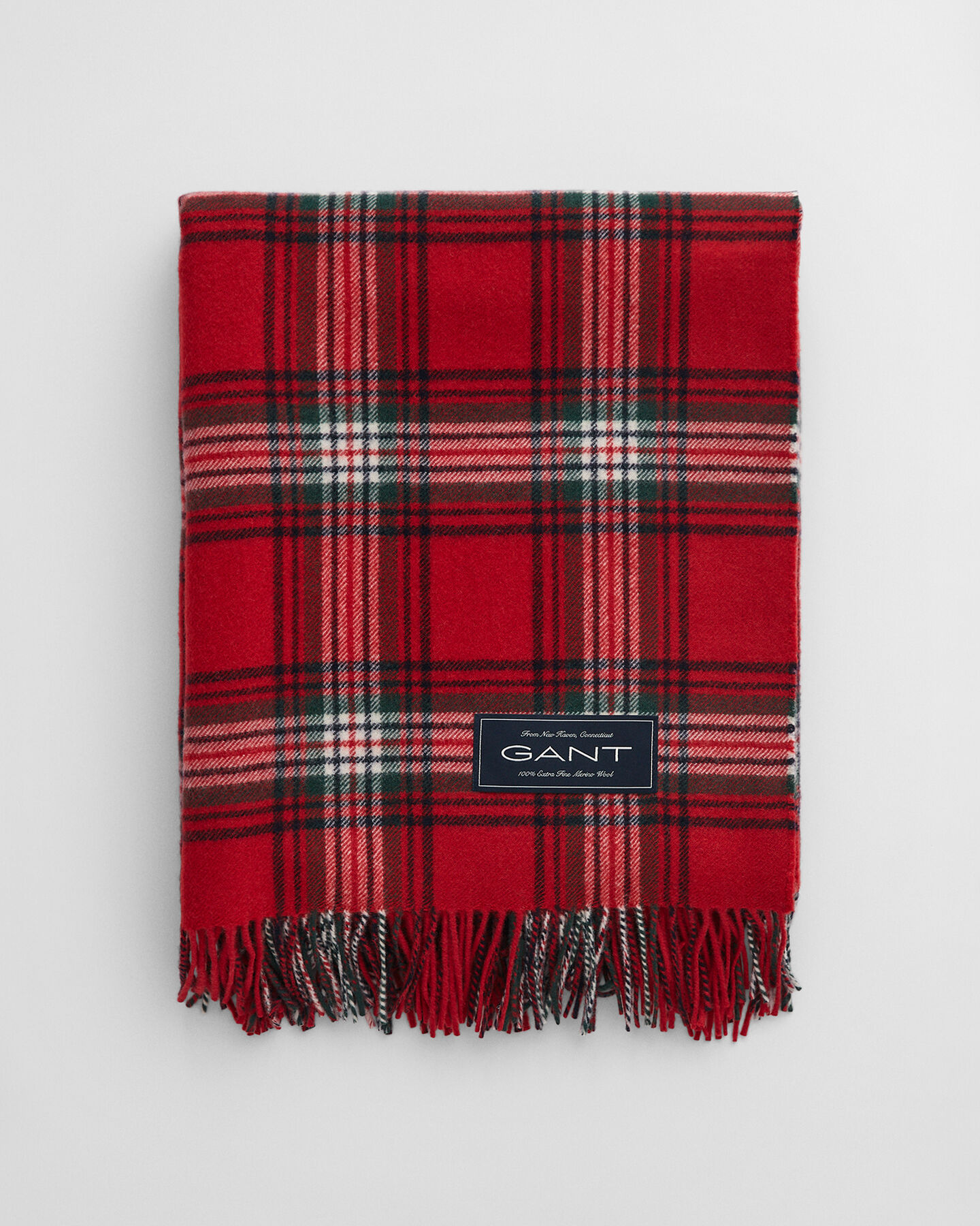 Pläd i extra fin merinoull