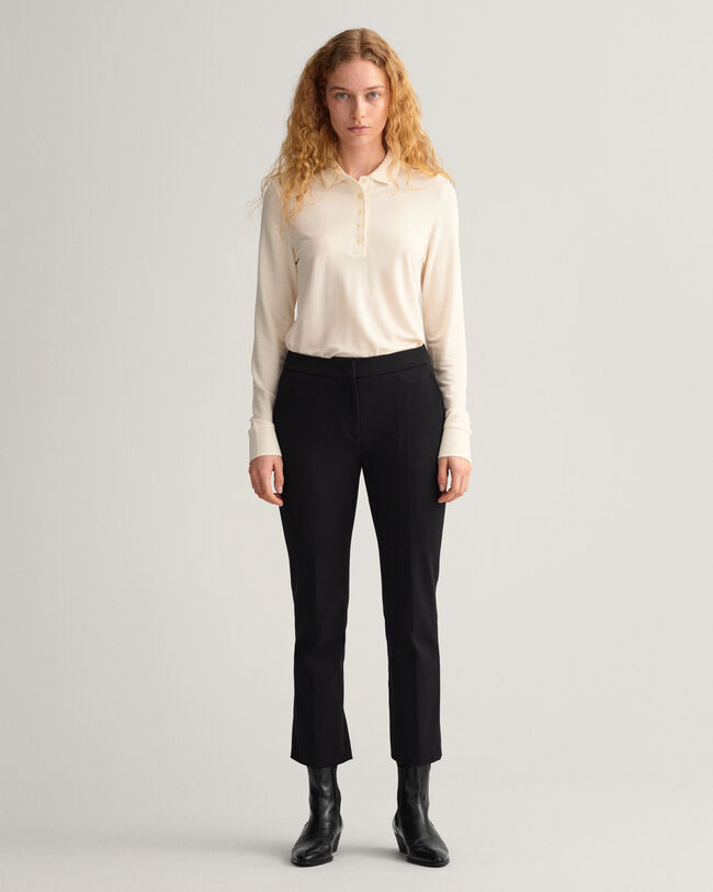 Cigarettbyxor i jersey