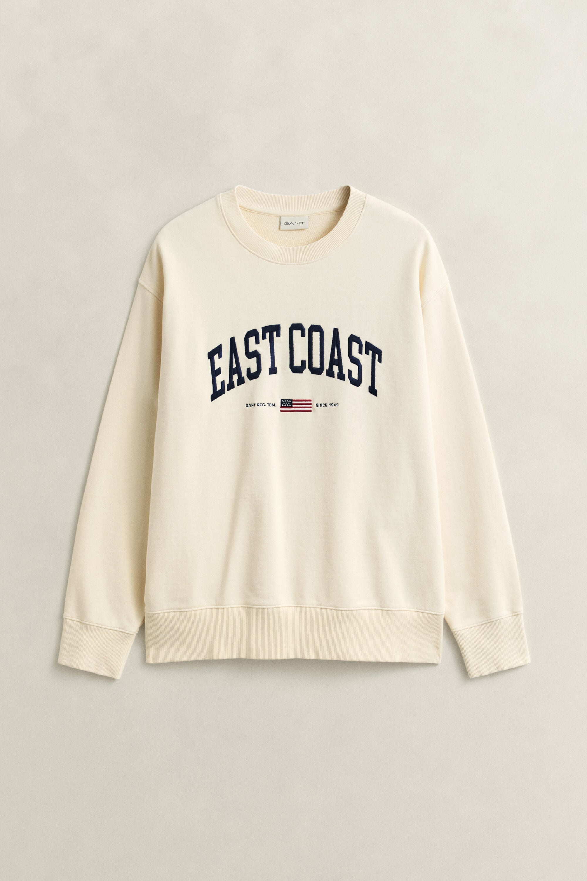Sweatshirt med spraymotiv