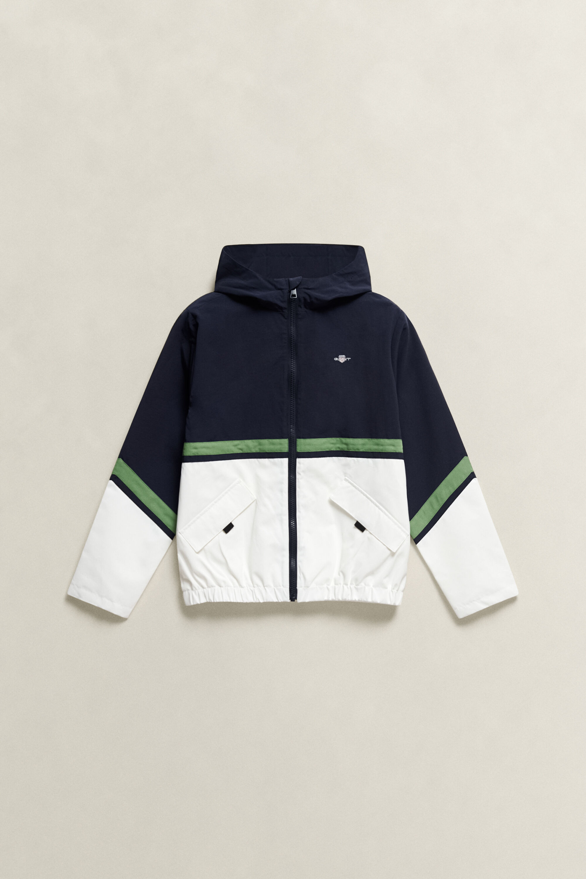 Boys quiltad Windcheater-jacka