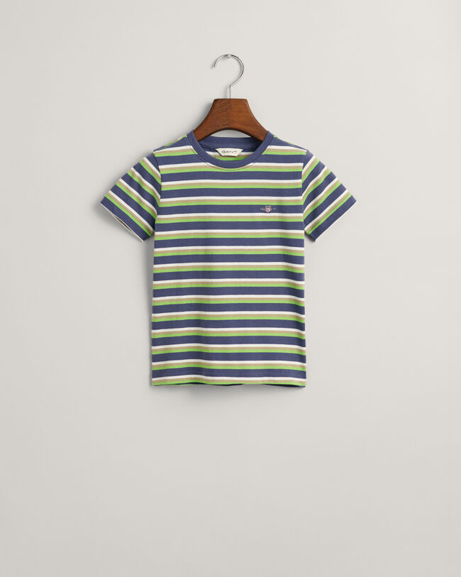 Kids Shield randig T-shirt