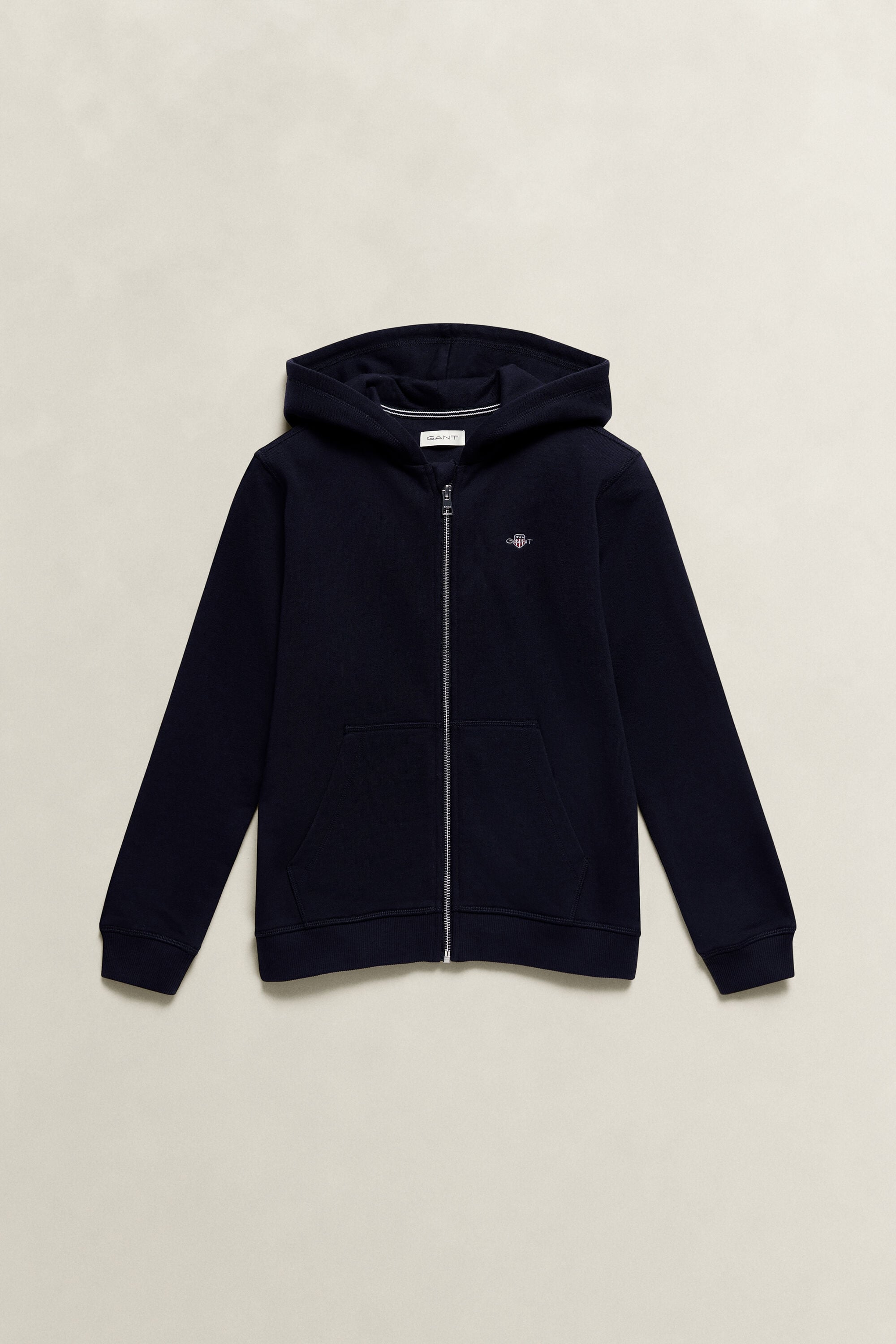 Teens Shield hoodie med dragkedja