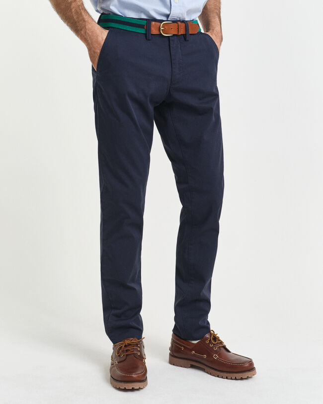 Slim fit twillchinos