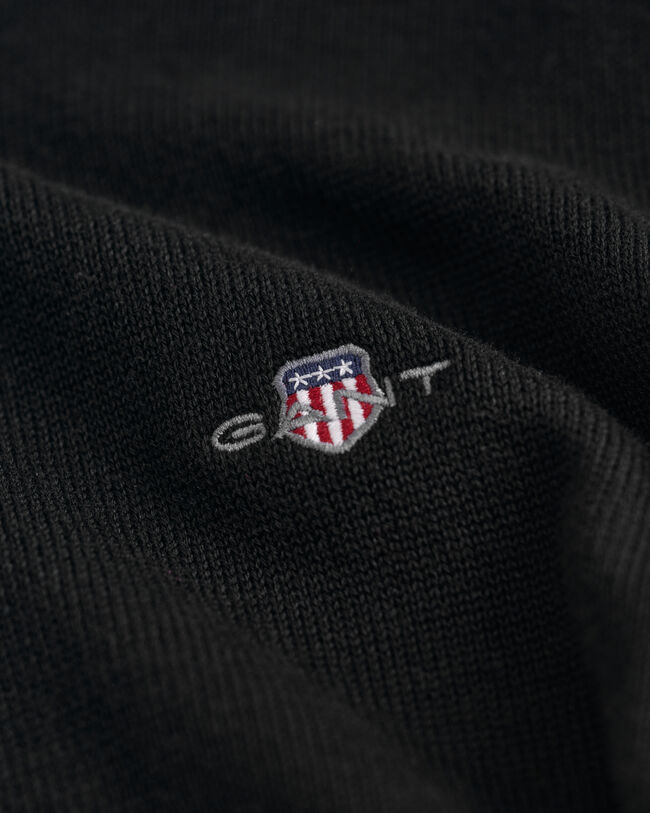 Casual Cotton kofta med dragkedja