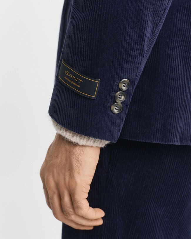 Regular fit manchesterkavaj