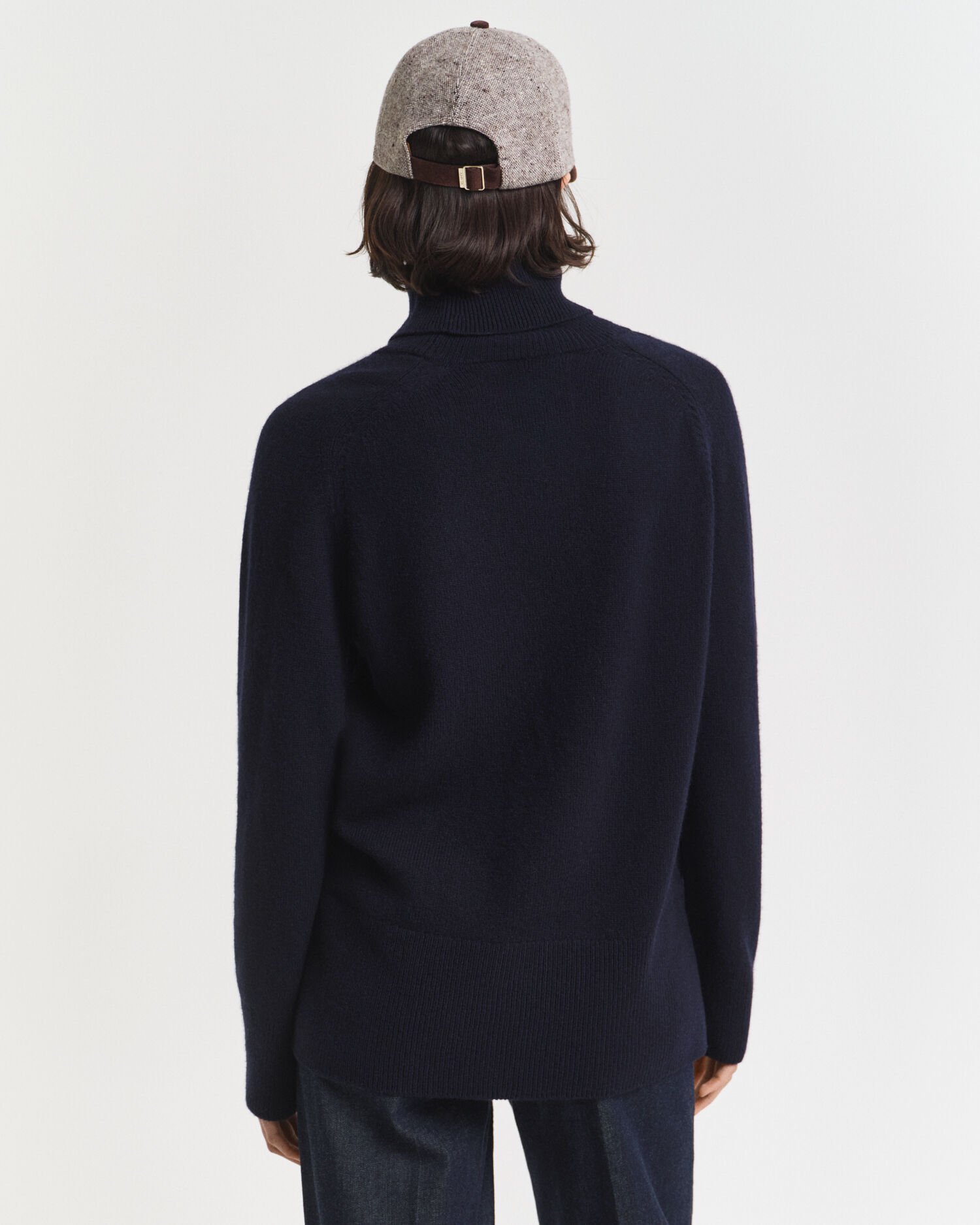 Polotröja i mjuk kashmir- och ullblandning