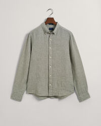 Slim fit linneskjorta