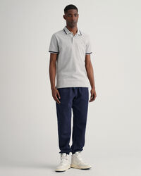 Pik&eacute;tr&ouml;ja med fiskbensm&ouml;nstrade detaljer