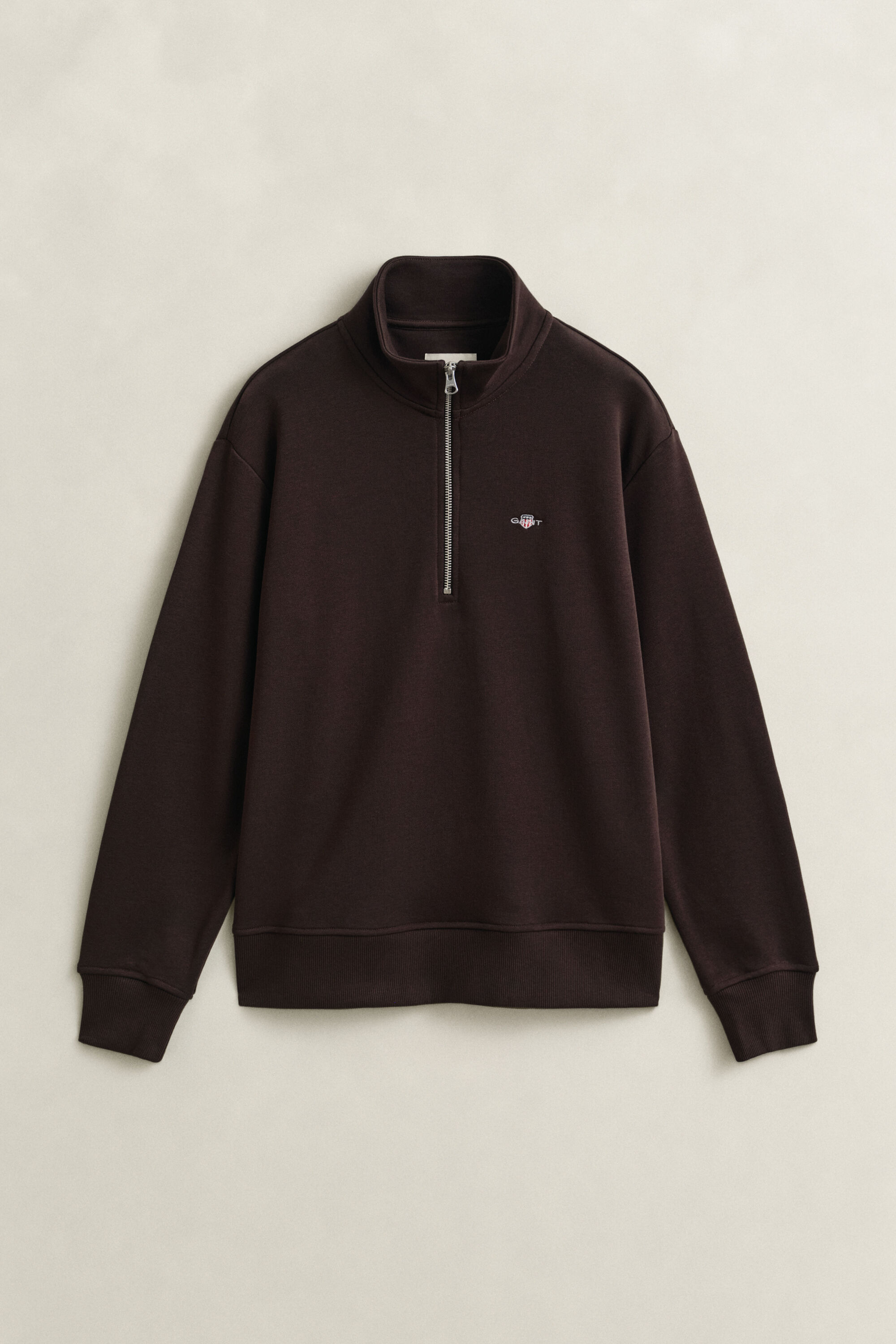 Shield sweatshirt med dragkedja vid halsöppningen
