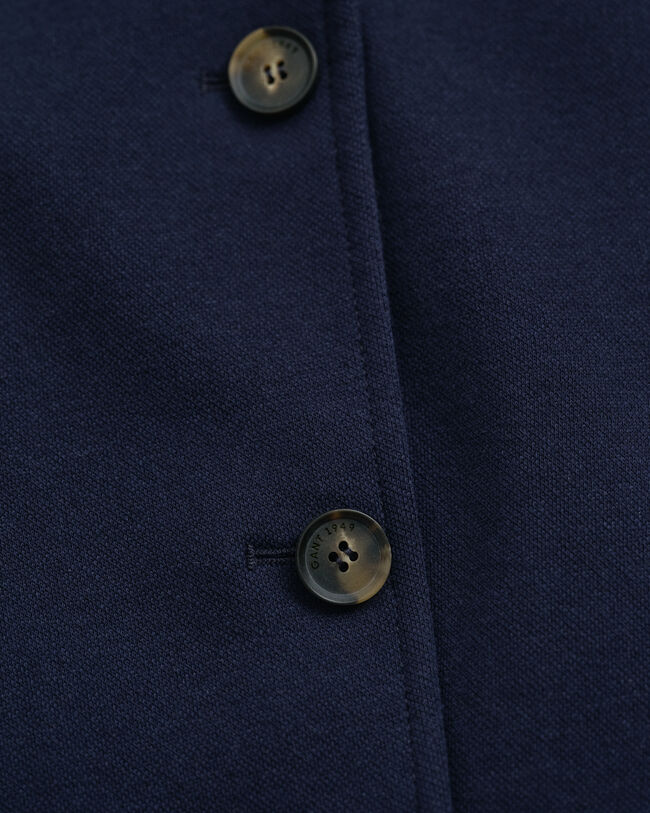 Slim fit kavaj i piké