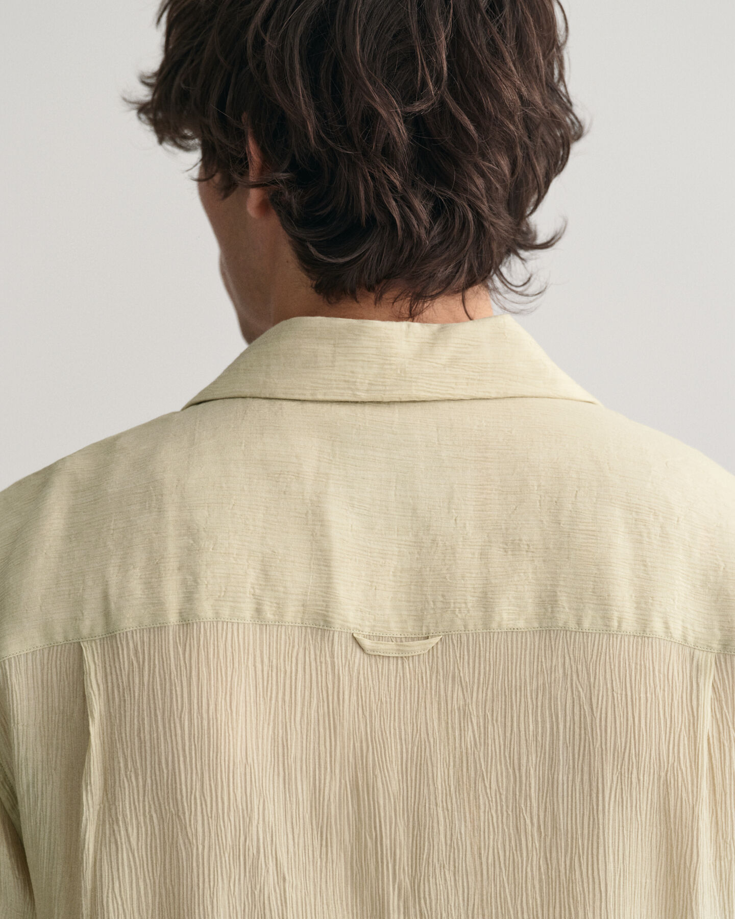 Relaxed fit skjorta med struktur