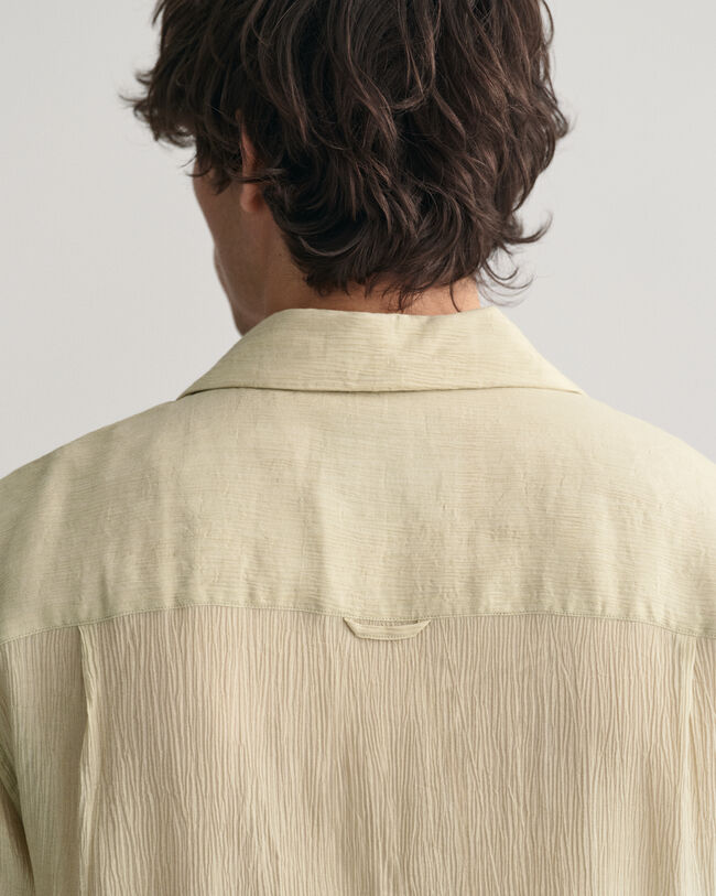 Relaxed fit skjorta med struktur