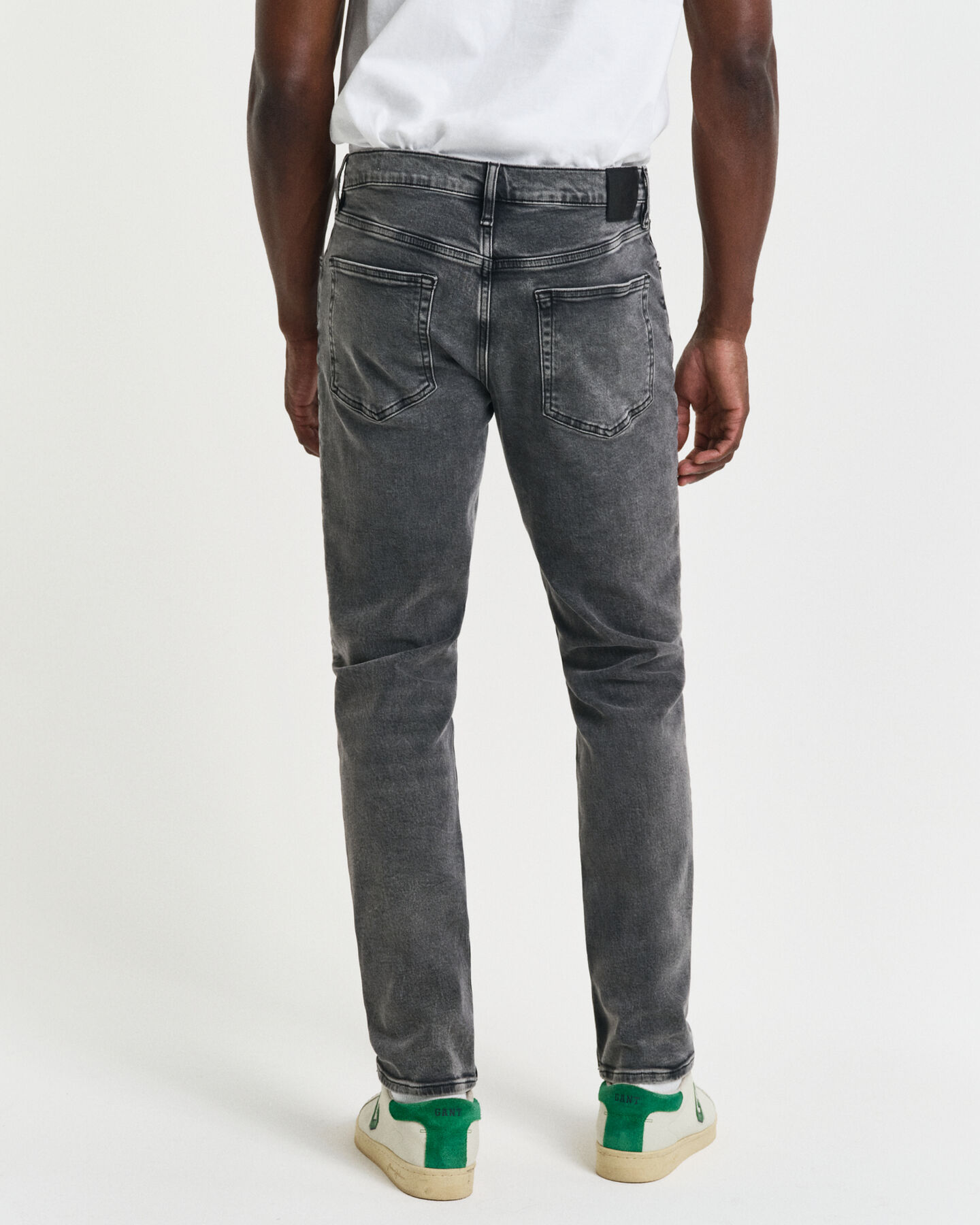 Slim fit svarta jeans