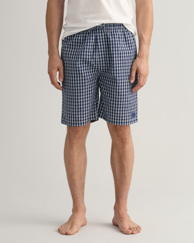 Sm&aring;rutiga pyjamasshorts