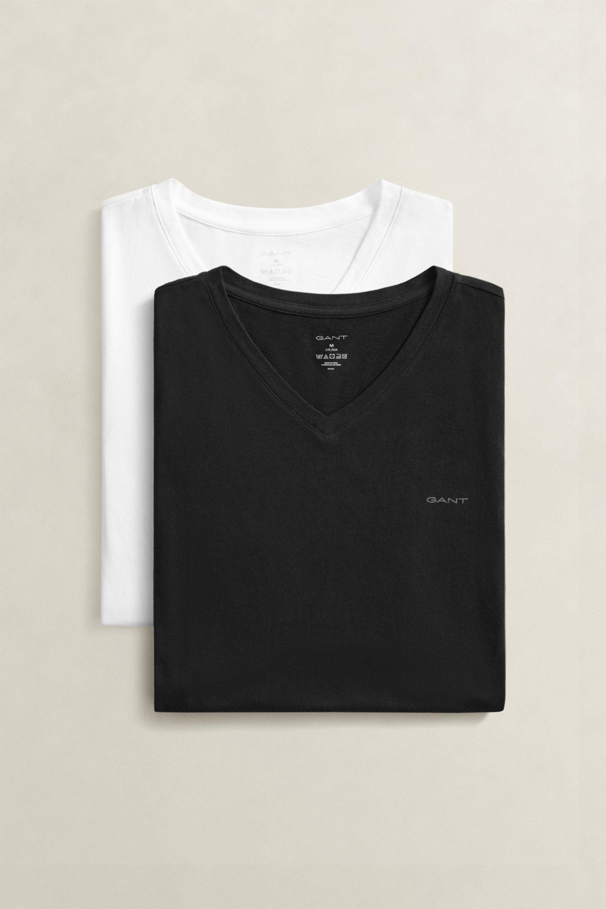 Tvåpack V-ringade T-shirtar
