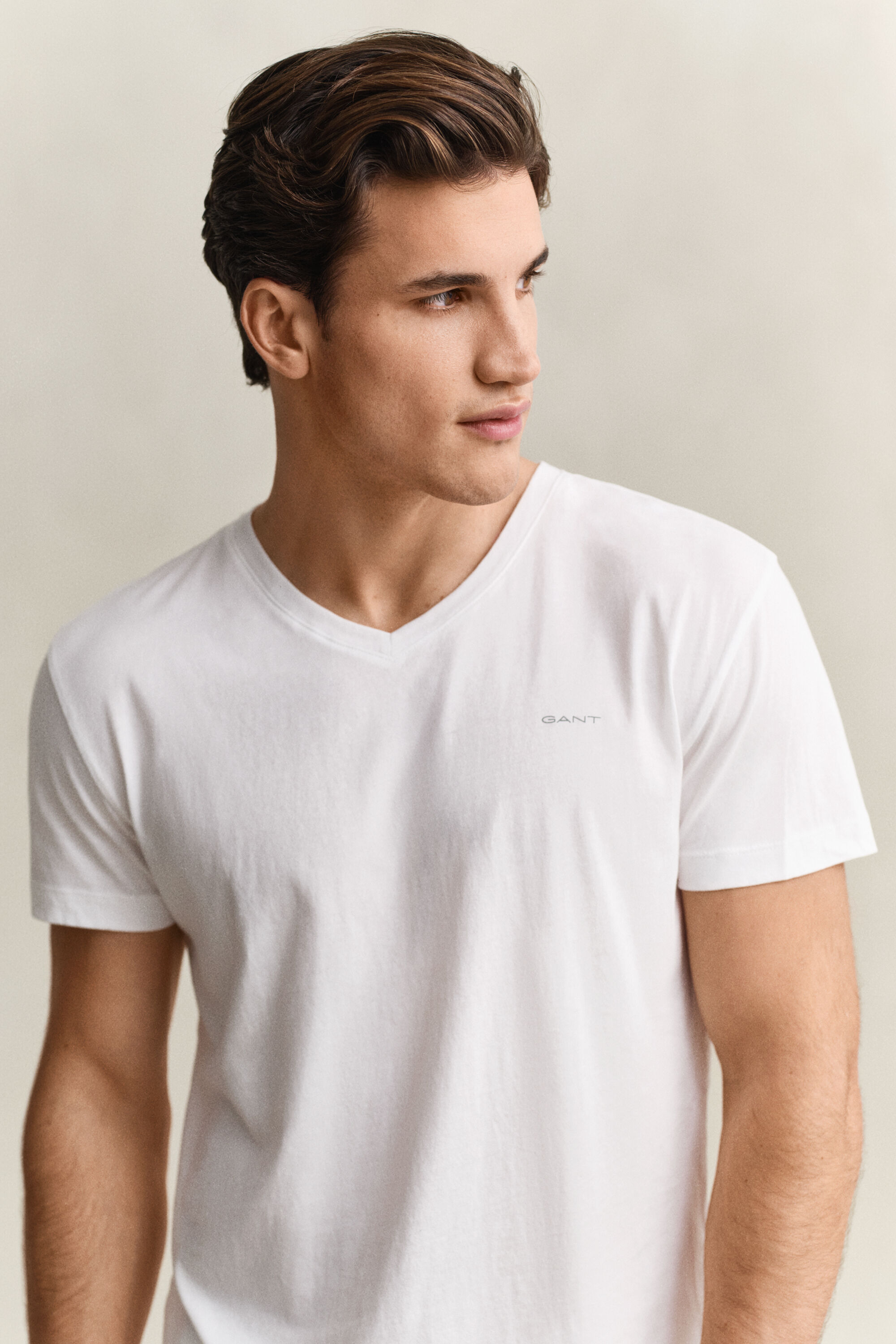 Tvåpack V-ringade T-shirtar