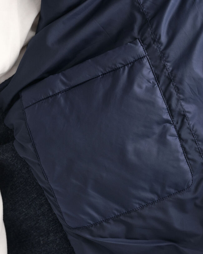 Mixed Media lätt vadderad jacka