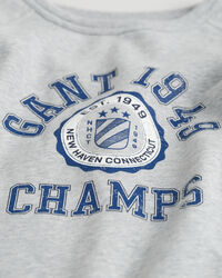 Teens rundhalsad sweatshirt med tryck