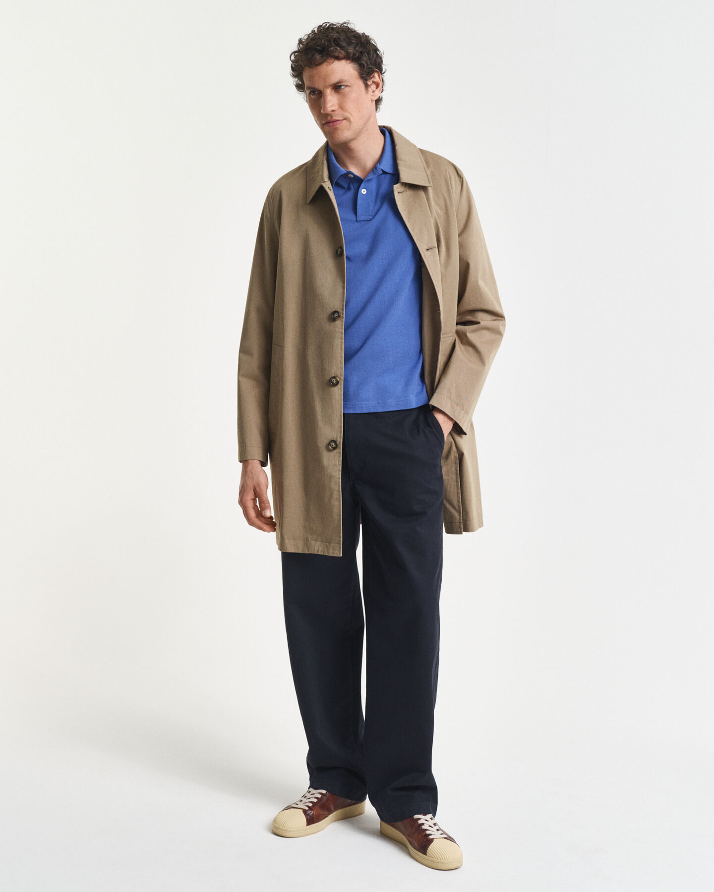 Regular fit Shield pikétröja