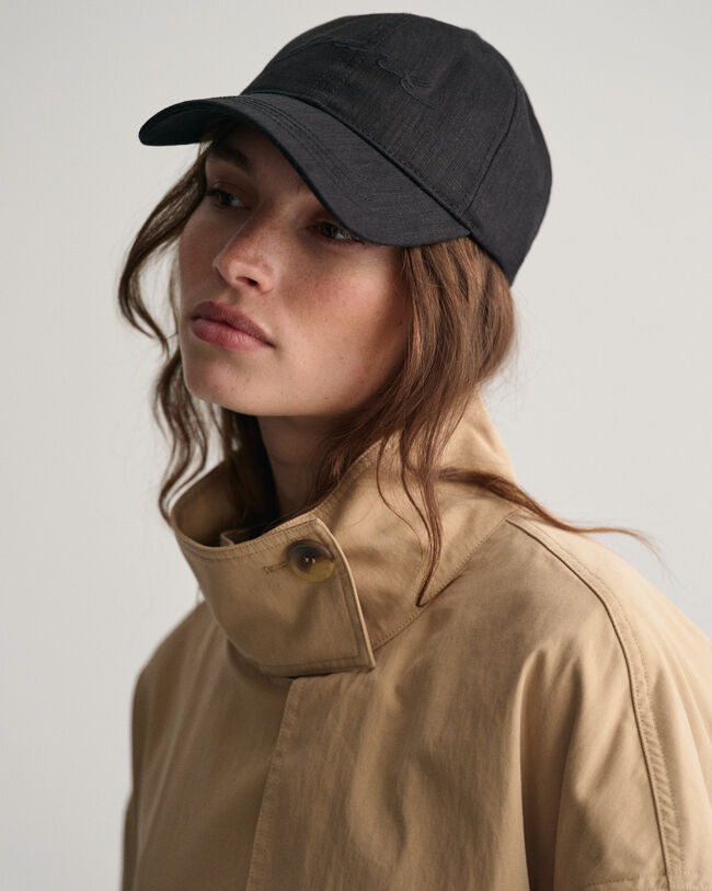 Mellanlång trenchjacka