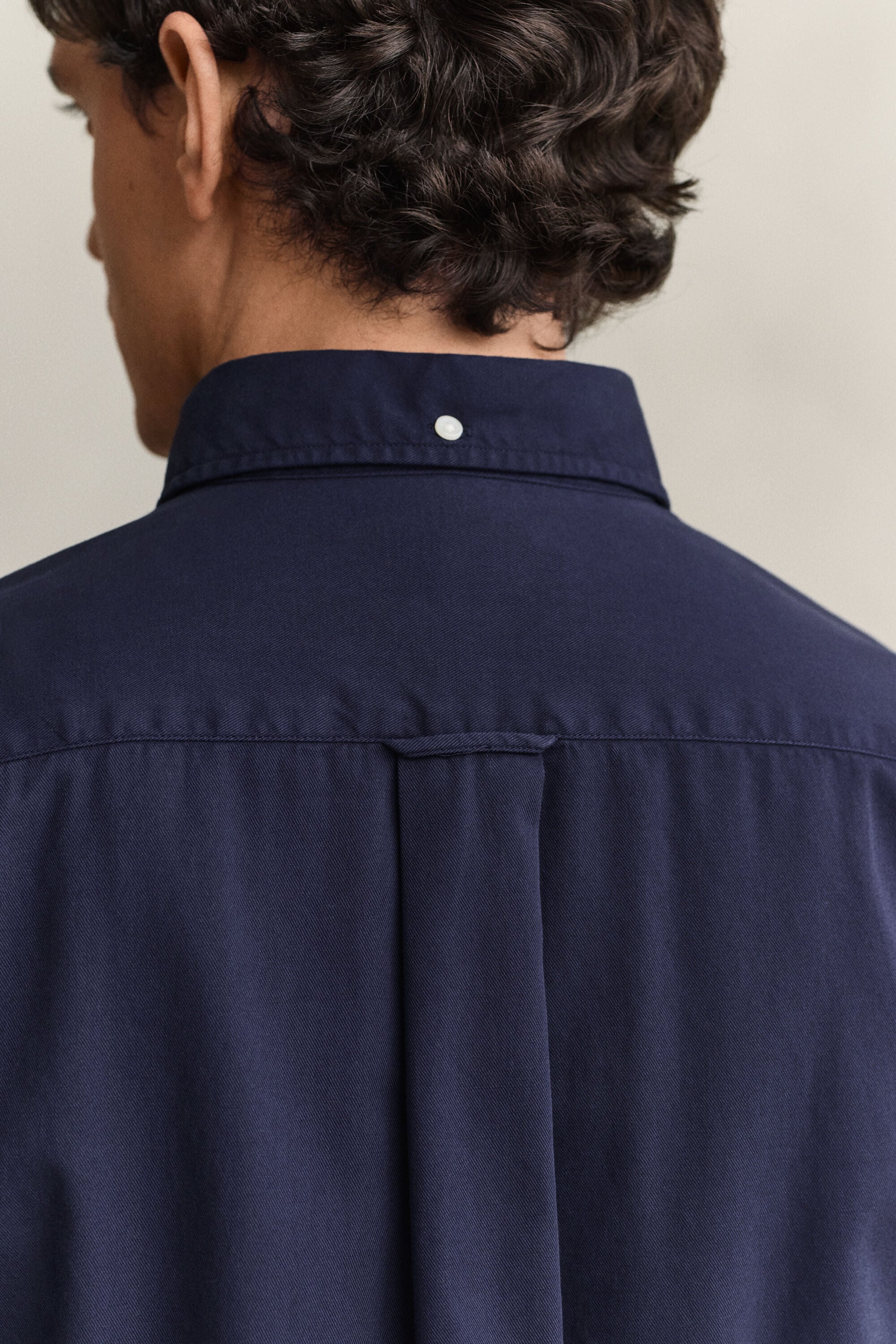 Regular fit twillskjorta