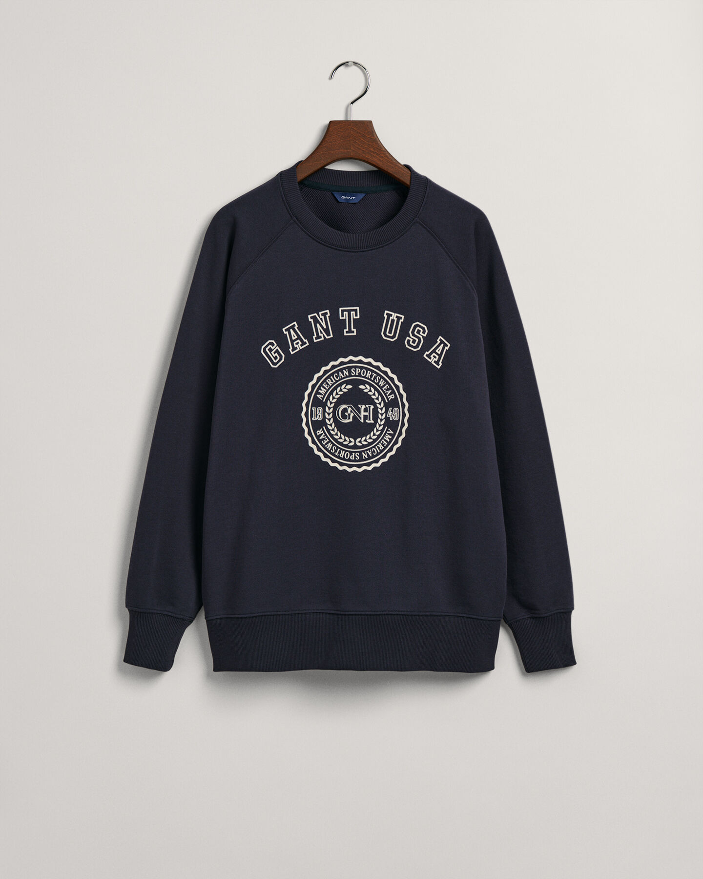Oversized GANT USA crew neck sweatshirt