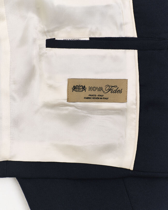 Relaxed fit cropped klubblazer