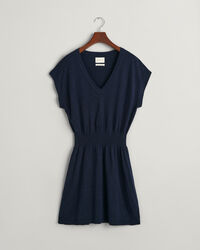 Klänning i linneblandning