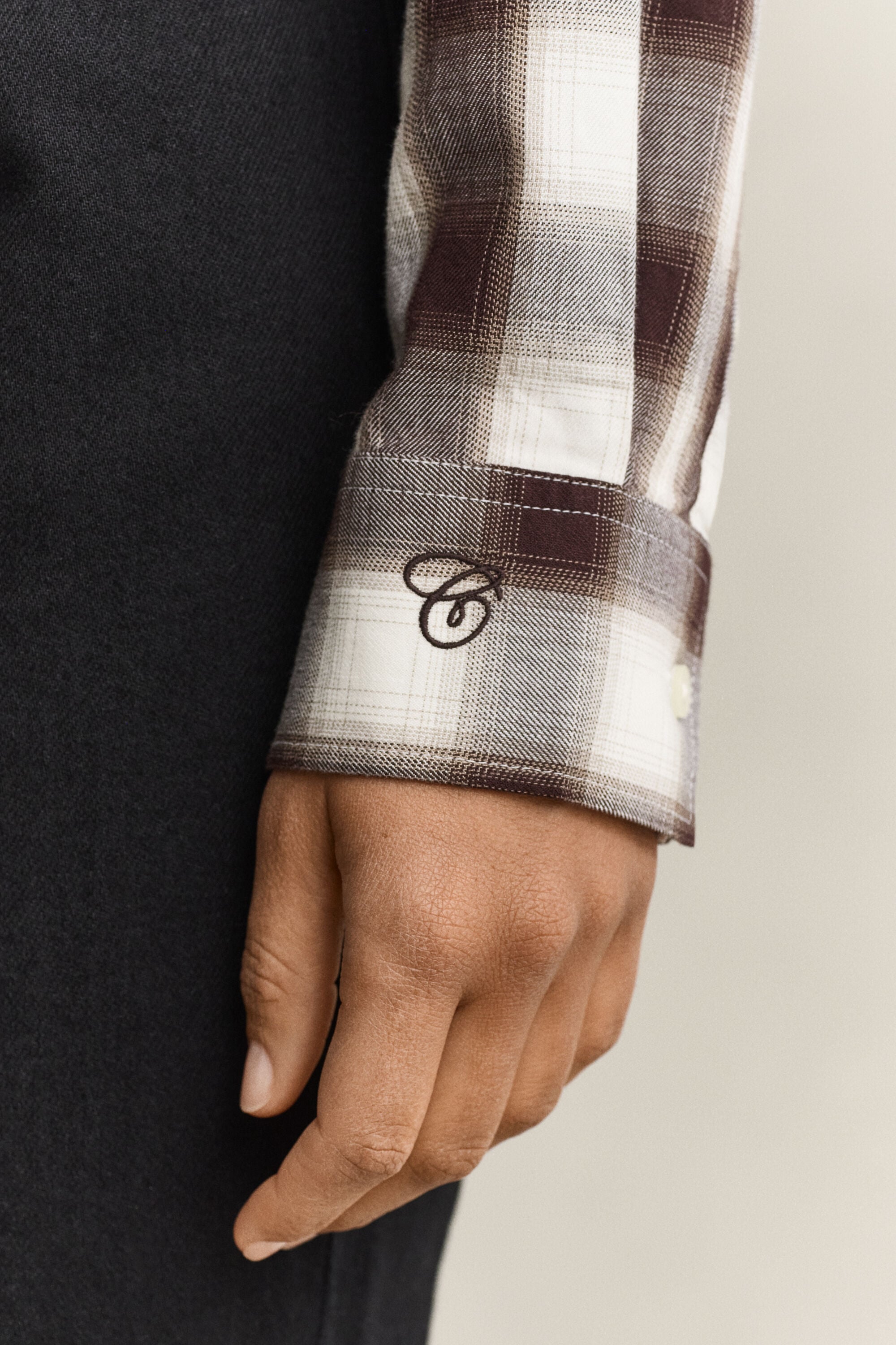 Regular fit flanellskjorta