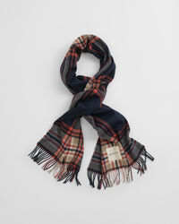 Skotskrutig yllehalsduk