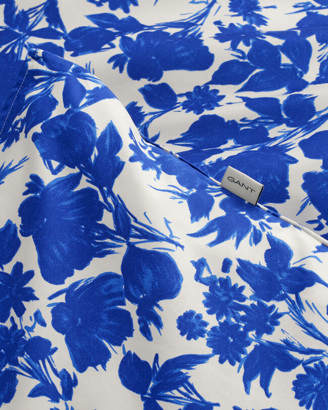Blue Floral Double Duvet
