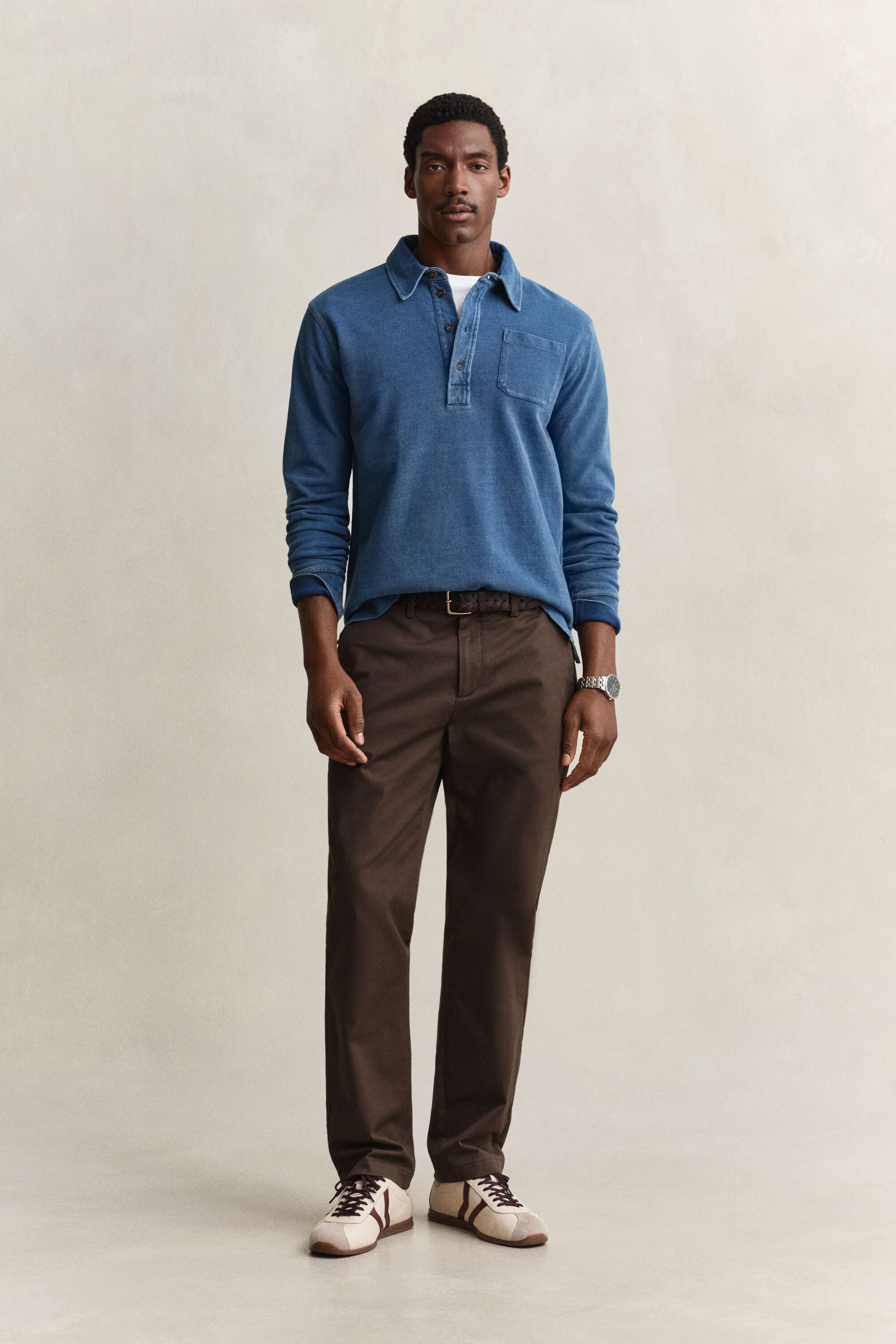 Eleganta chinos med regular fit