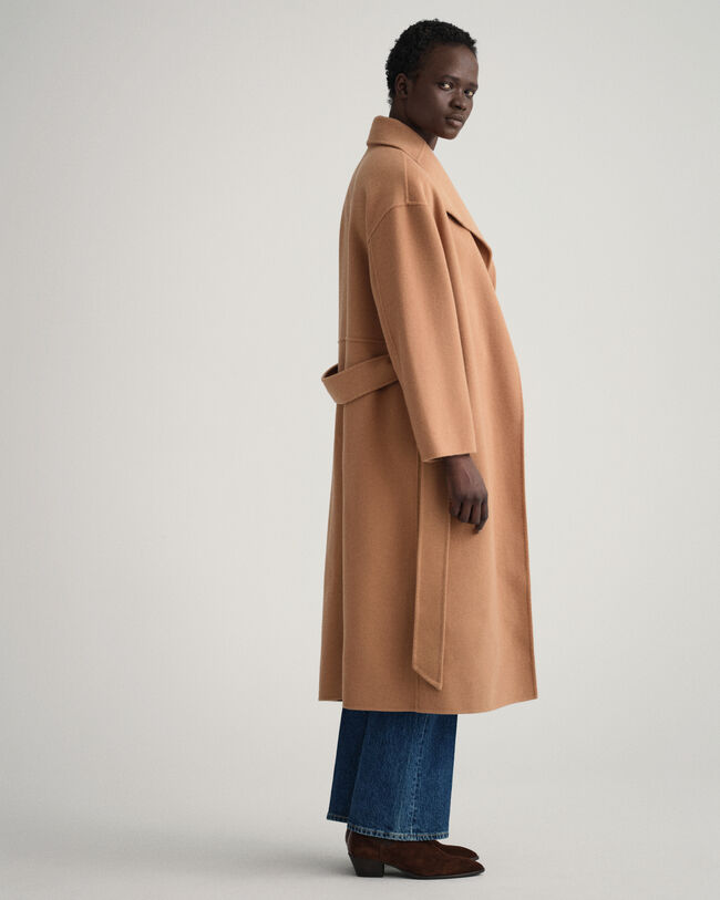 Handsydd kappa med midjebälte