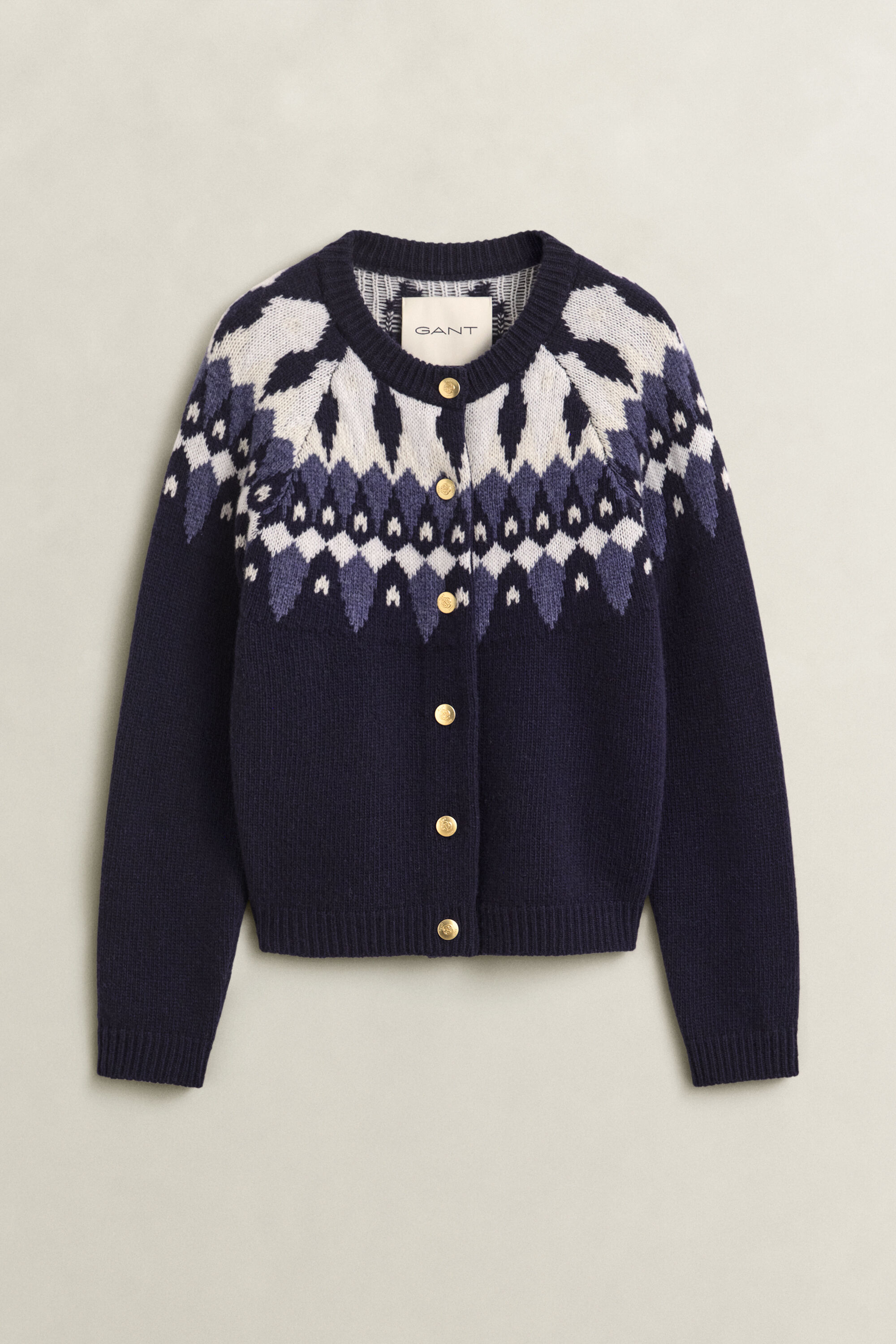Fair Isle-mönstrad yllekofta