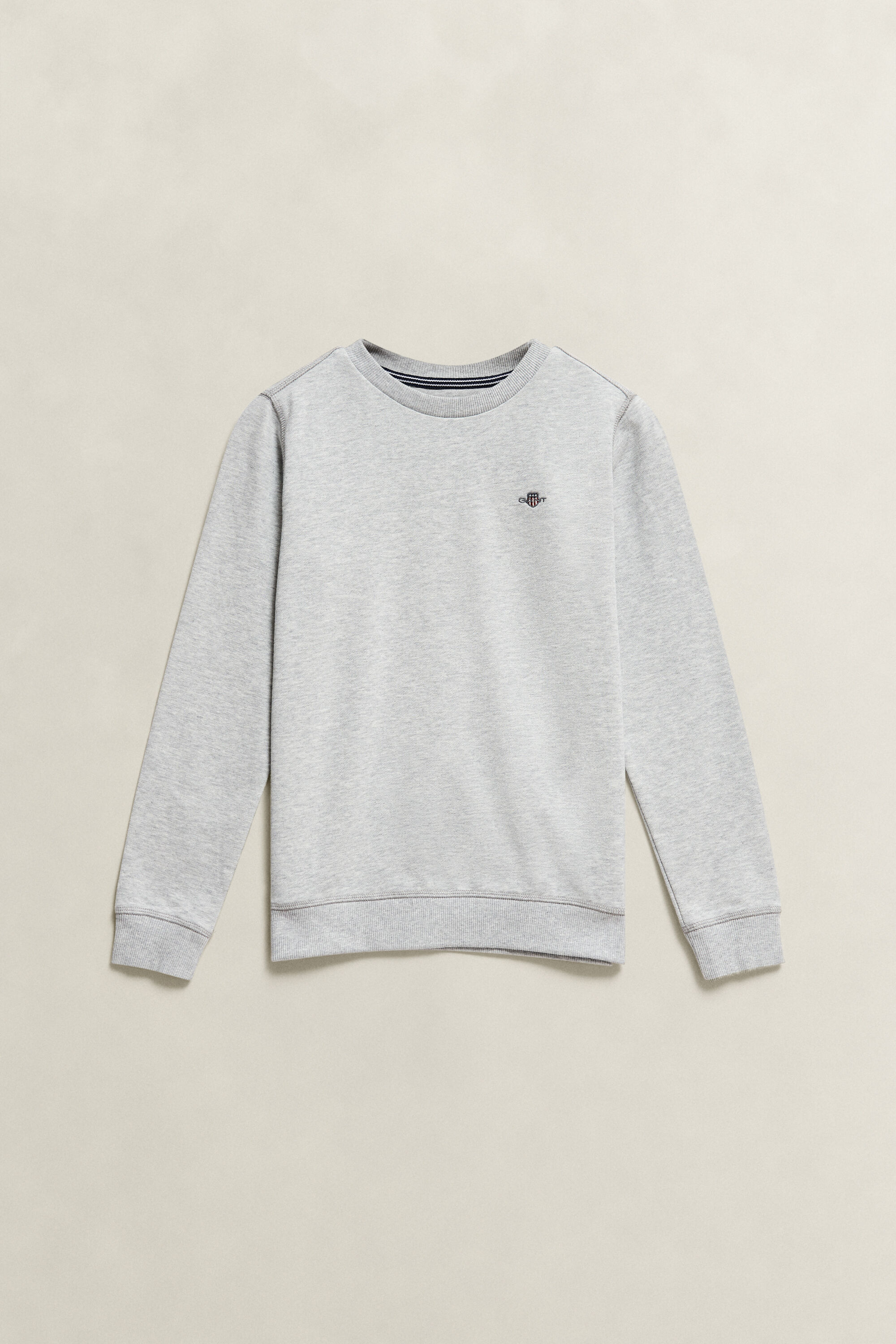 Teens sweatshirt med sköldemblem