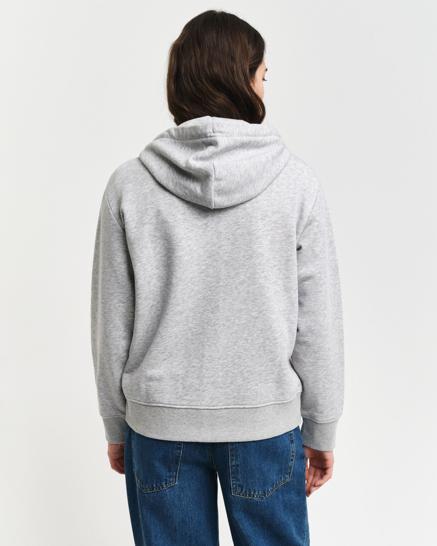 Shield hoodie med dragkedja