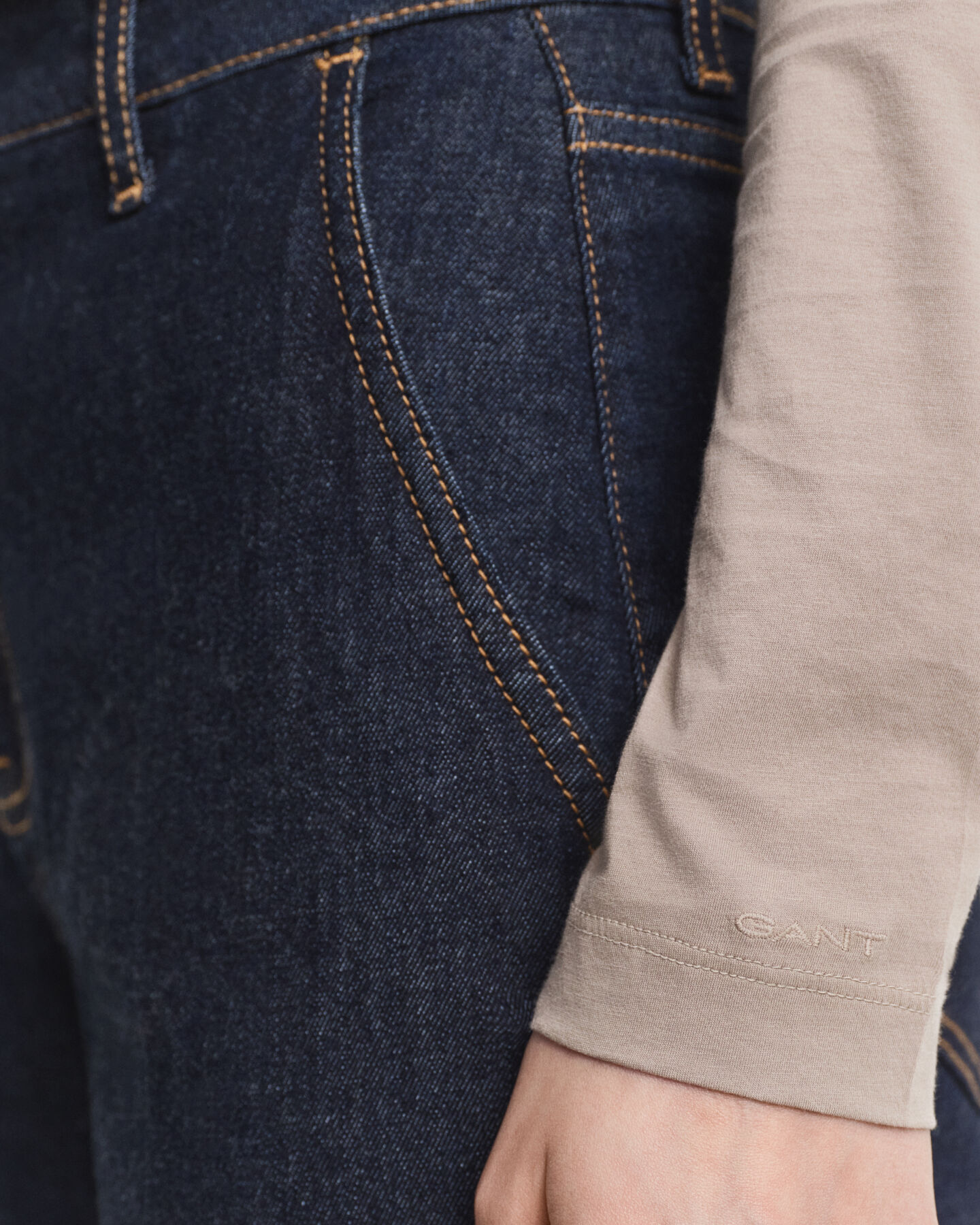 Tunn polotopp i bomull