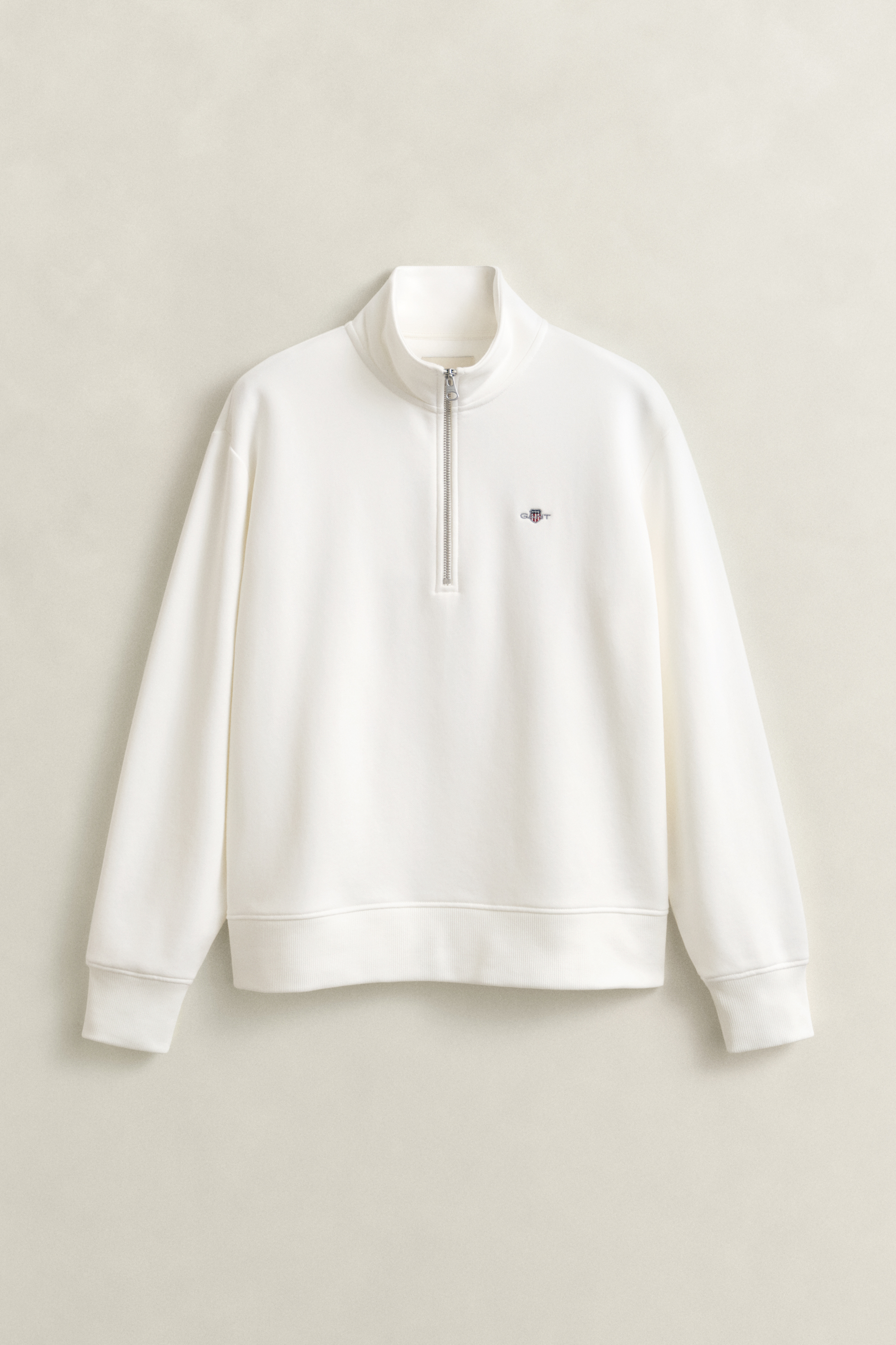 Shield sweatshirt med dragkedja vid halsöppningen